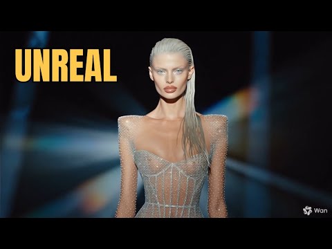 Stunning Futuristic Runway Models