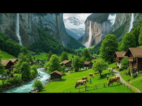 Life in the Most Magical Village of Switzerland: Lauterbrunnen, the Hidden Valley of Waterfalls