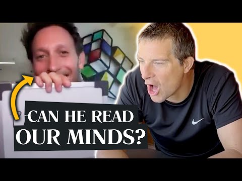 Skeptical Bear Grylls Gets Mind BLOWN by Master Mentalist Lior Suchard | Bear Uncut