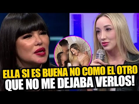 Angie Jibaja thanks Romina for helping her see her children after five years of estrangement