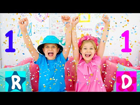 Diana and Roma Want to be the Best kids and other funny Challenge stories