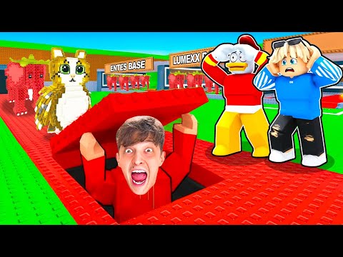 Ich BETRÜGE im YOUTUBER Hide and Seek bis sie AUSRASTEN! 🤣 (Steal a Brainrot)