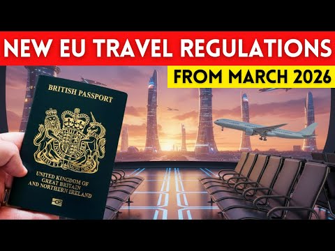 Europe Travel Is Changing Forever in 2026 (ETIAS, EES & UK ETA Explained)!