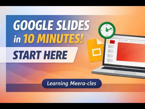 How to Create Google Slides from Scratch in 10 Minutes | Step-by-Step Tutorial
