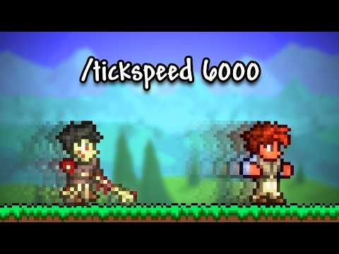 Can you Beat Terraria with 100x Faster Everything?