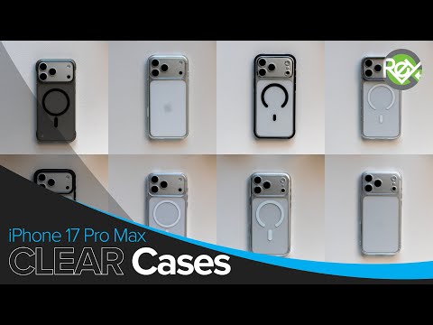 Clear Cases for the iPhone 17 Pro Max!
