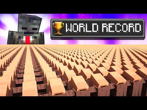 Speedrunning Minecraft but I enslave villagers