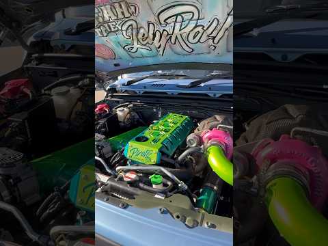 JELYROL 2.0 is finished & ready for the Sydney 4x4 show 🫶🥵🏴‍☠️ #4x4 #suzukijimny #jb74 #4x4life