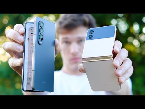 FOLDING vs FLIPPING: Samsung's Galaxy Z-Flip 4 vs Z-Fold 4