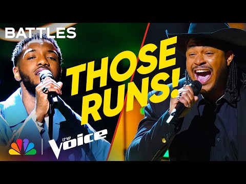 NOIVAS vs. Ray Uriel on John Lennon's "Jealous Guy" | The Voice Battles | NBC