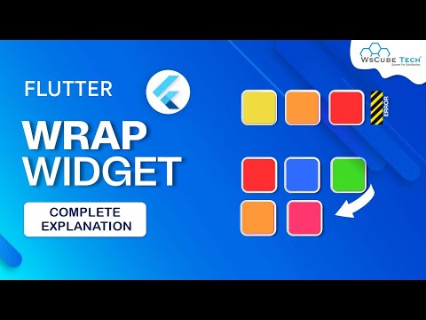 Concept of Wrap Widget in Flutter | Widget Tutorial🔥