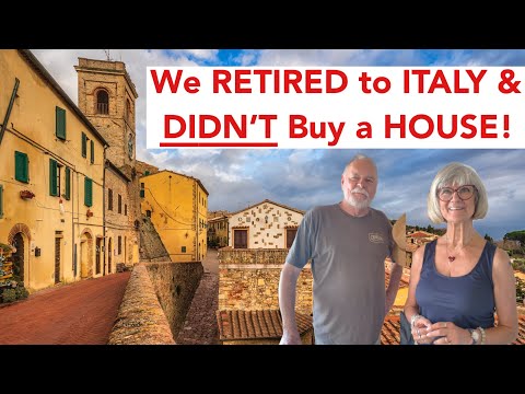 We RETIRED to ITALY and DIDN'T Buy a HOME! Come See our 4 Story Tuscan Rental!