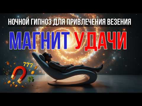 🔴ЗАСНИ И СТАНЬ МАГНИТОМ ДЛЯ УДАЧИ | ASMR гипноз для привлечения ДЕНЕГ и СЧАСТЬЯ