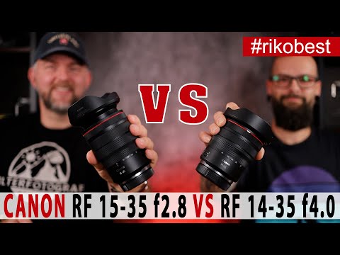 Canon RF 14-35 f4.0 VS RF 15-35 f2.8 im Vergleich. Ist teurer auch besser? Praxis Test / Review