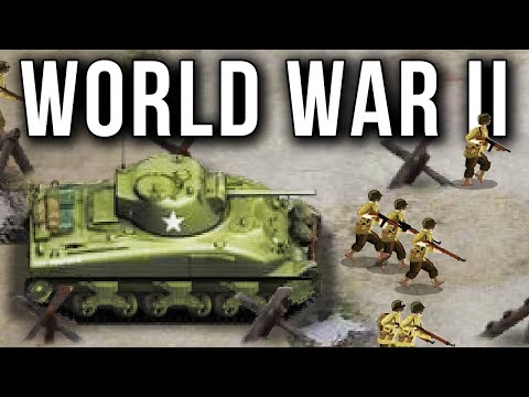 What If You Controlled WWII?  Warfare 1944 Simulation!!!