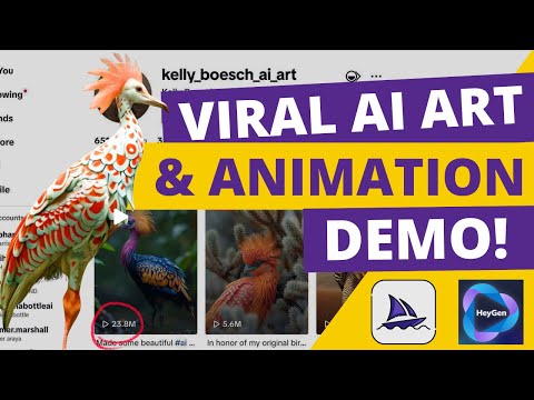 Crafting Viral Videos with Midjourney & RunwayML! Kelly Boesch's AI Art Masterclass