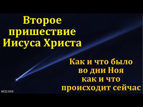 "Как и что было во дни Ноя". П. Татаренко. МСЦ ЕХБ.