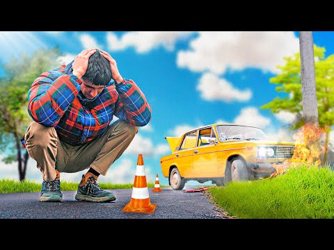 24 HOURS AFTER A TRAFFIC ACCIDENT - SURVIVAL!