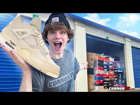 I Found a $5,000 ABANDONED STORAGE UNIT full of SNEAKERS!