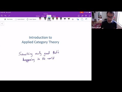 ACT 2020 Tutorial: Introduction to Applied Category Theory (David Spivak)
