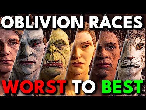 Every Oblivion Remastered Race RANKED Worst to Best