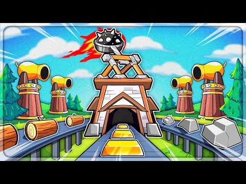 I Upgraded INFERNO CATAPULTS Defend My Automated Base