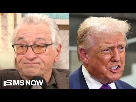 De Niro gets EMOTIONAL on Trump’s division and REMOVING him from office when he “won’t leave”