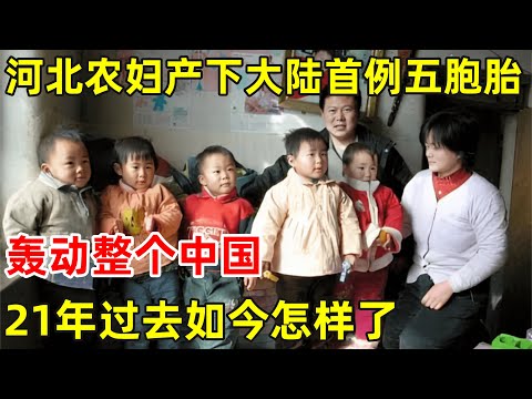 21年前,河北一农妇生下大陆首例5胞胎,轰动整个中国,如今怎样了【奇人访谈录】