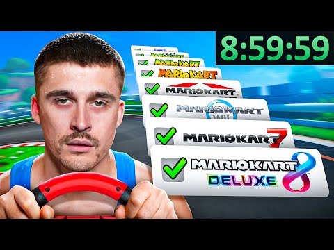 I Tried Speedrunning Every Mario Kart. It destroyed me.