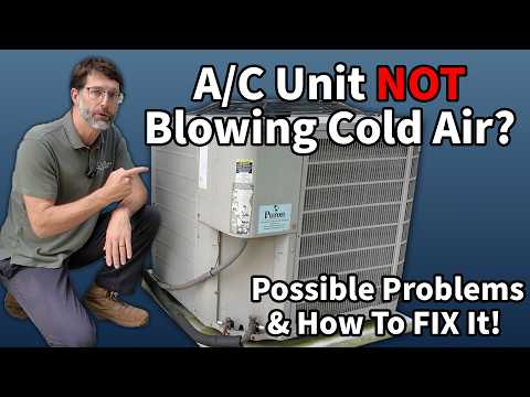 Air Conditioner NOT Blowing Cold Air! Possible Problems Explained!