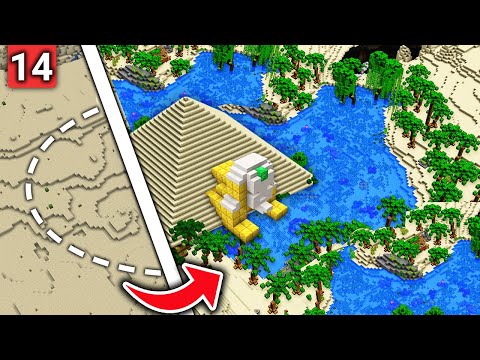 I Built An Oasis Village In Minecraft Hardcore