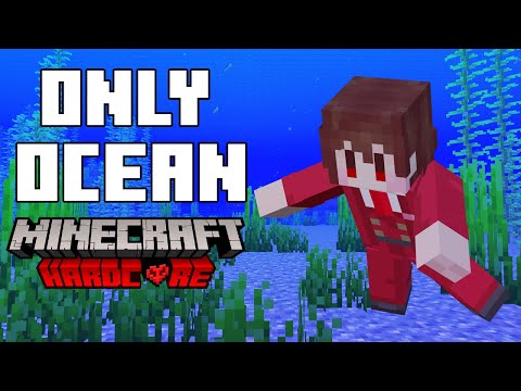 I Survived 100 Days ON A RAFT in Minecraft Hardcore