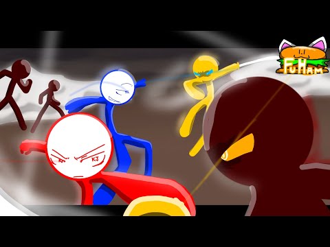 Combat Gods VS KJ verse!! Fanmade animation (Full fight) / KJ, JK, Shinji and Jun.