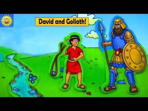 Bible Stories for Kids David and Goliath Story Video Growing Little Ones for Jesus