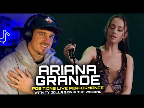 Reacting to Ariana Grande - Safety Net, My Hair, 34+35, Off the Table (Positions Live Performance)