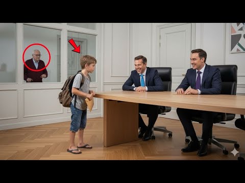 „Ich bin nur gekommen, um diesen Umschlag zurückzugeben“, sagte der Junge — der Millionär lachte …