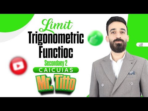 Limit of trigonometric function | calculus | 2sec | Mr Tito