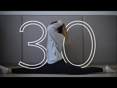 I did Olympic gymnasts' stretching for 30 days.