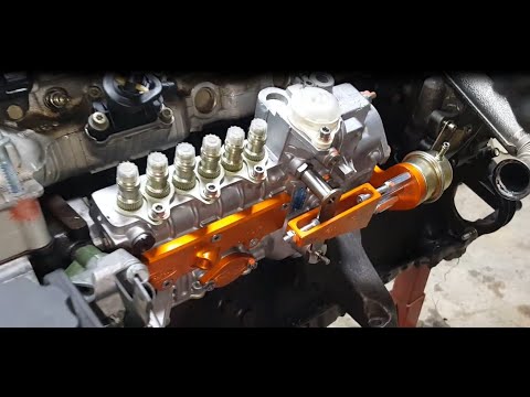 Part 9 Diesel Pump UK - Injection Pump Install on om606