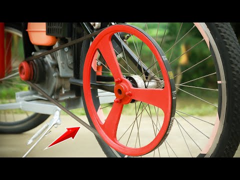 Great idea! How to make a chainless bicycle that runs at high speed | HTN
