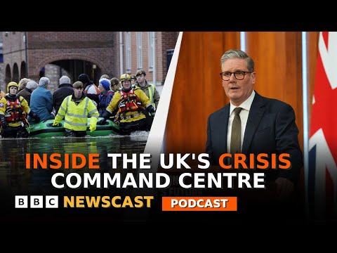 Inside the UK’s secret crisis command centre | BBC Newscast