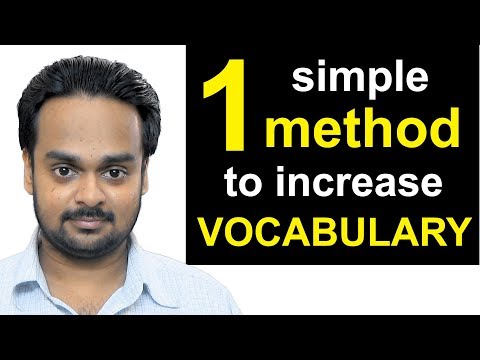 1 Simple Method to Increase Your Vocabulary | The 3R Technique | How to Improve Your Vocabulary