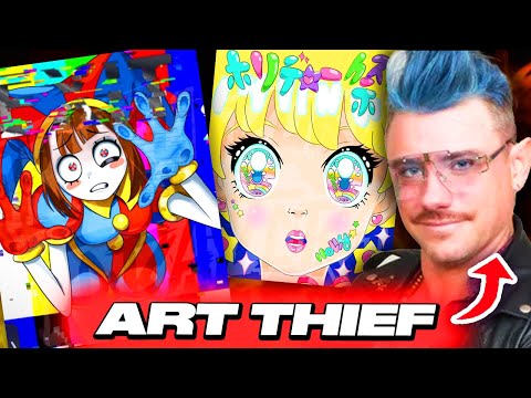 Popular Convention Artist EXPOSED For Art Tracing And Theft...