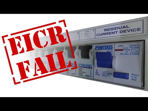 EICR FAIL- Maximum demand