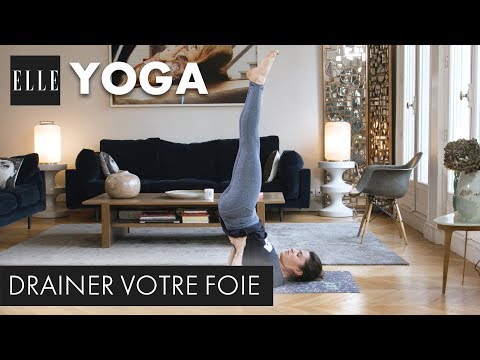 20 minutes de yoga pour drainer son foie┃ELLE Yoga
