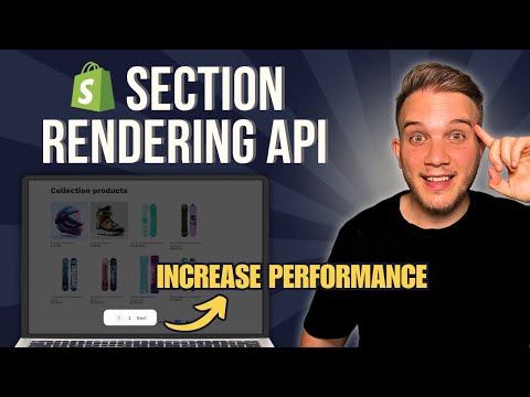 How To Use The Shopify Section Rendering API for High End Theme Development (Full guide)