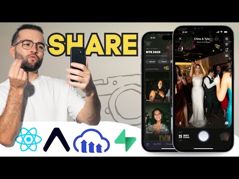 🔴 Build a Photo Sharing app with React Native (tutorial for beginners)