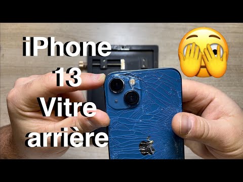 Changement de vitre arrière iPhone 13 - Repair iFavone ￼