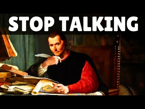 Why Silence Is Your Most Dangerous Weapon (Machiavelli)
