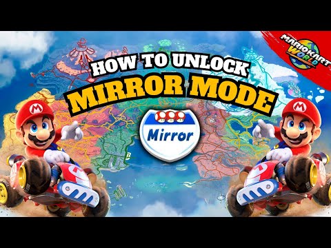 How to unlock Mirror World in Mario Kart World!
